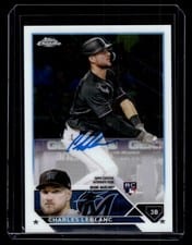 2023 Topps Chrome Update Autograph Charles Leblanc #RA-CL card