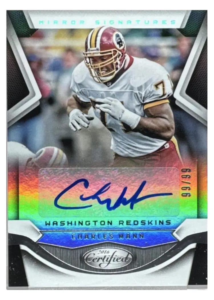 2016 Panini Certified Mirror Signatures Charles Mann #M-CMN card