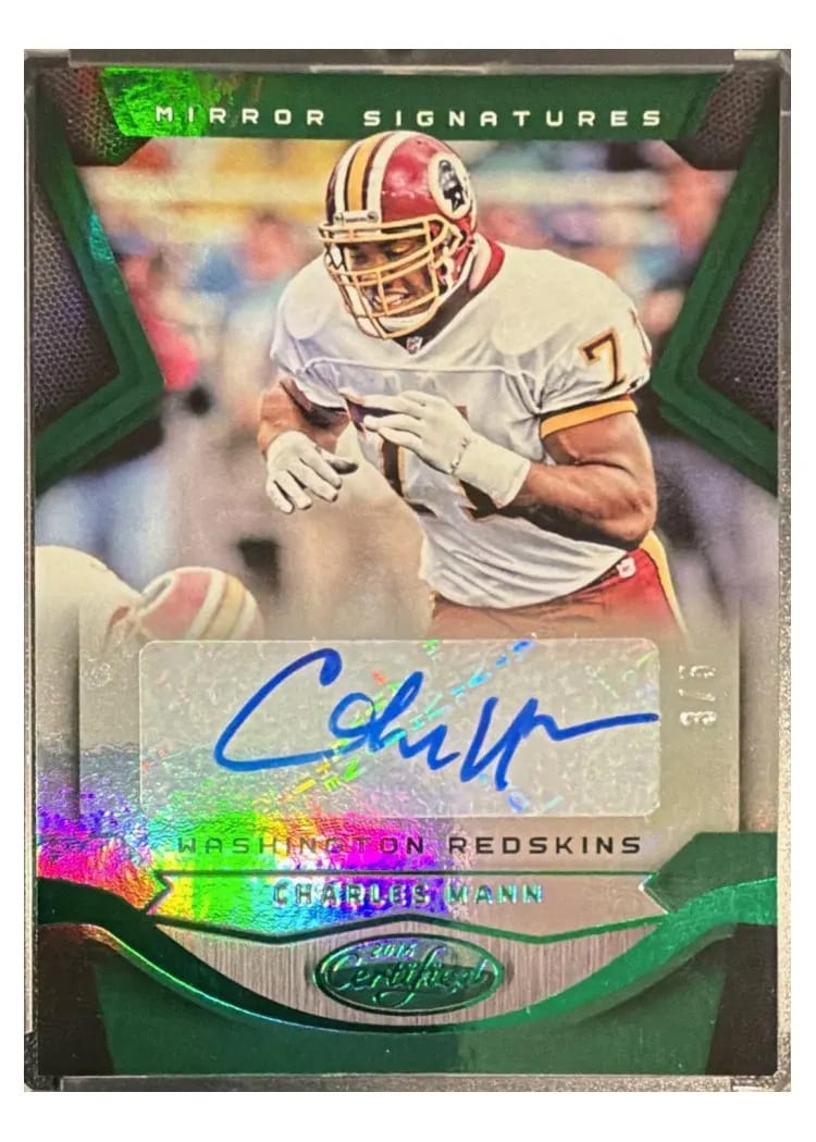2016 Panini Certified Mirror Signatures Charles Mann #M-CMN card