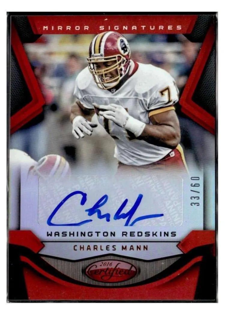 2016 Panini Certified Mirror Signatures Charles Mann #M-CMN card