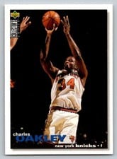 1995-96 Collector's Choice Base Set Charles Oakley #132 card