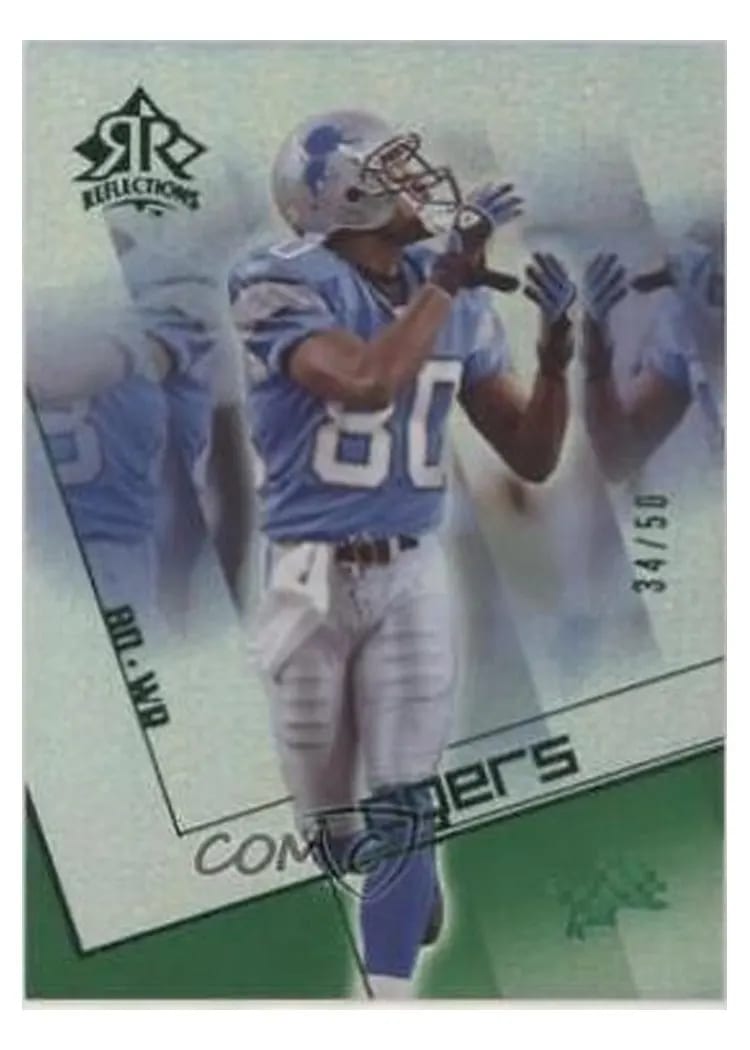 2004 Upper Deck Reflections Charles Rogers Green #33 card