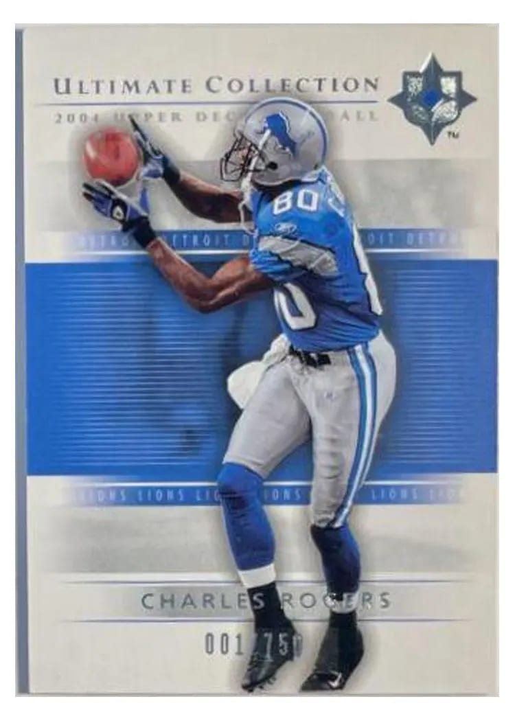 2004 Upper Deck Ultimate Collection Charles Rogers #20 card