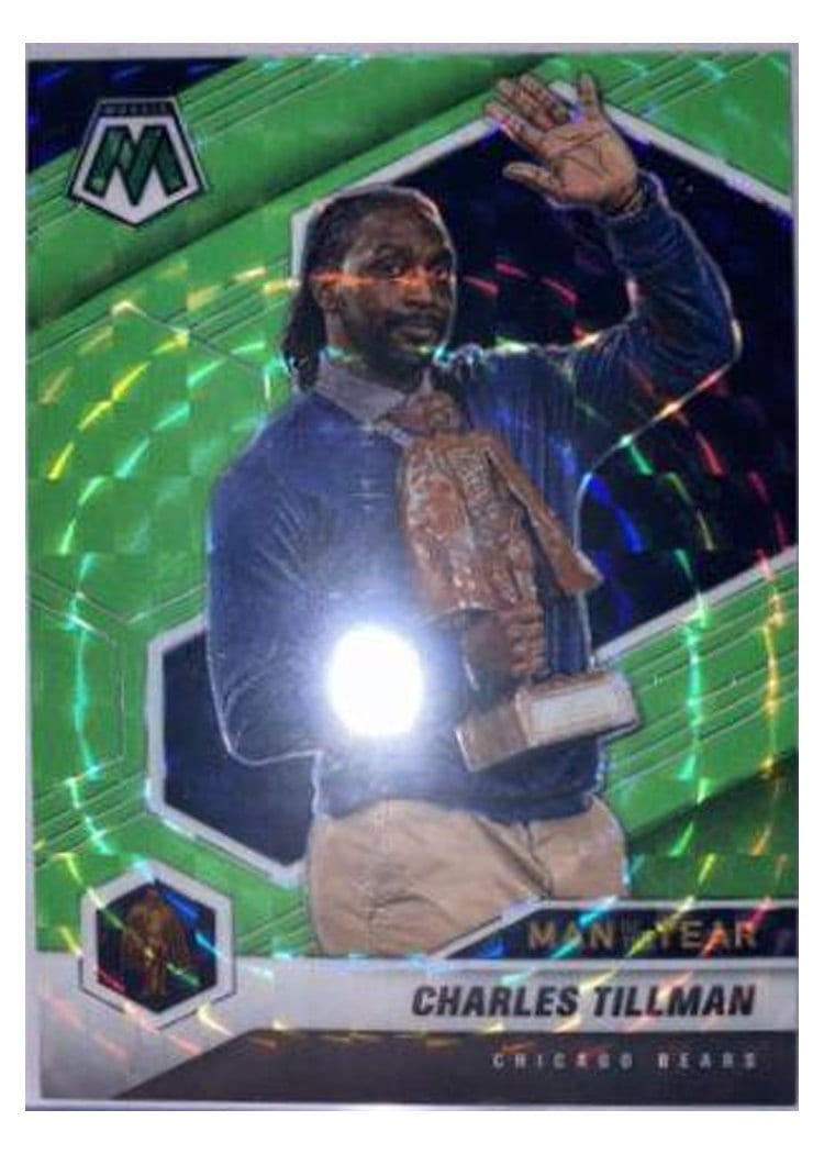 2021 Panini Mosaic Base Set Charles Tillman Green Fluorescent #276 card
