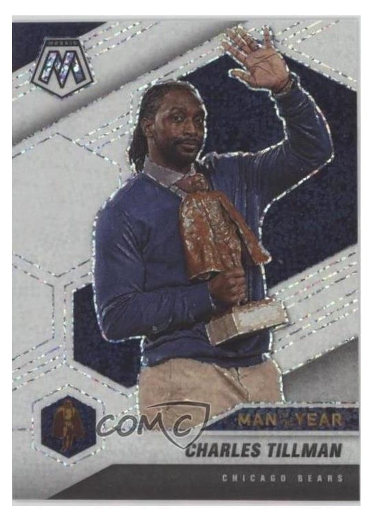2021 Panini Mosaic Base Set Charles Tillman White Sparkle #276 card
