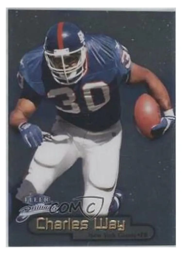 1998 Fleer Brilliants Charles Way #49B card