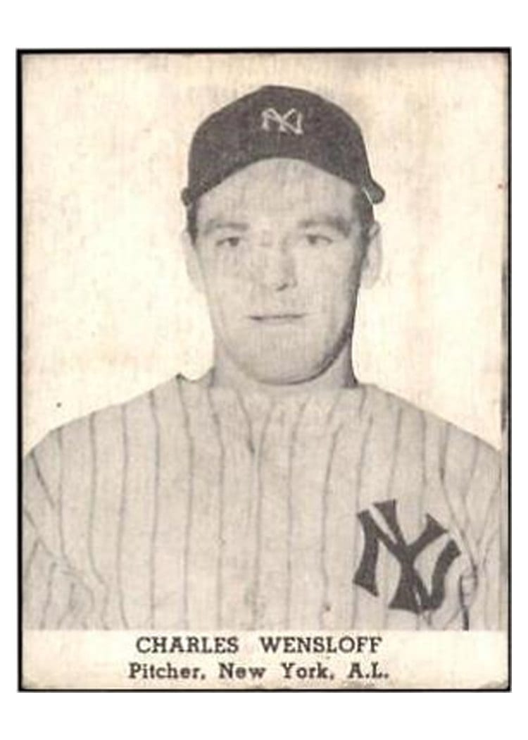 1947 Tip Top Bread Charles Wensloff card