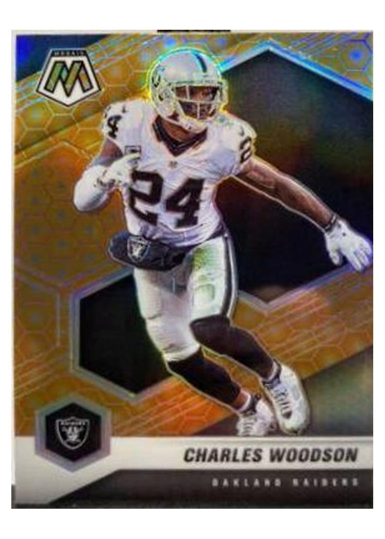 2021 Panini Mosaic Base Set Charles Woodson #106 card