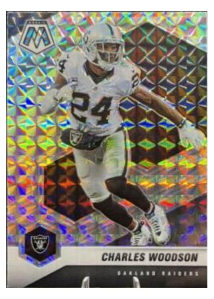 2021 Panini Mosaic Base Set Charles Woodson #106 card