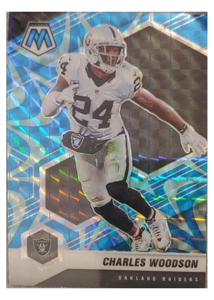 2021 Panini Mosaic Base Set Charles Woodson #106 card