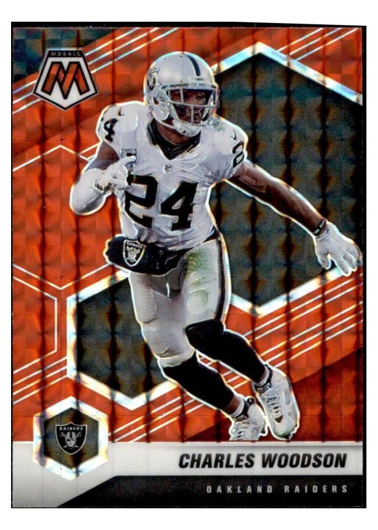 2021 Panini Mosaic Base Set Charles Woodson #106 card