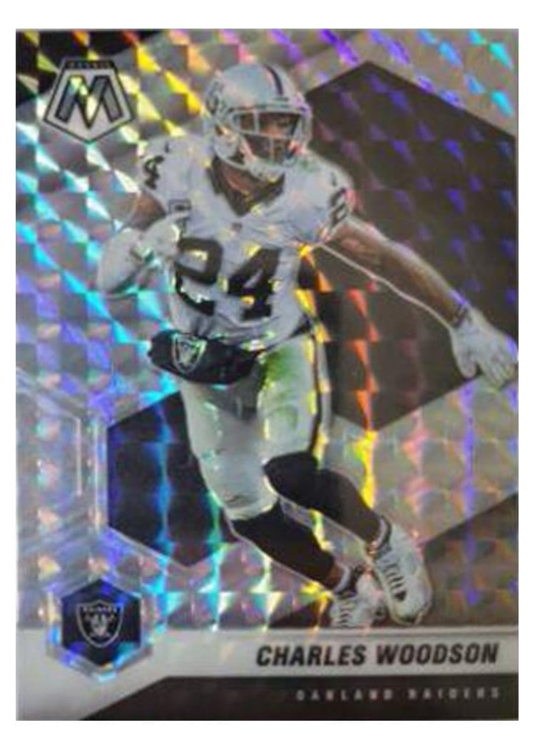 2021 Panini Mosaic Base Set Charles Woodson #106 card