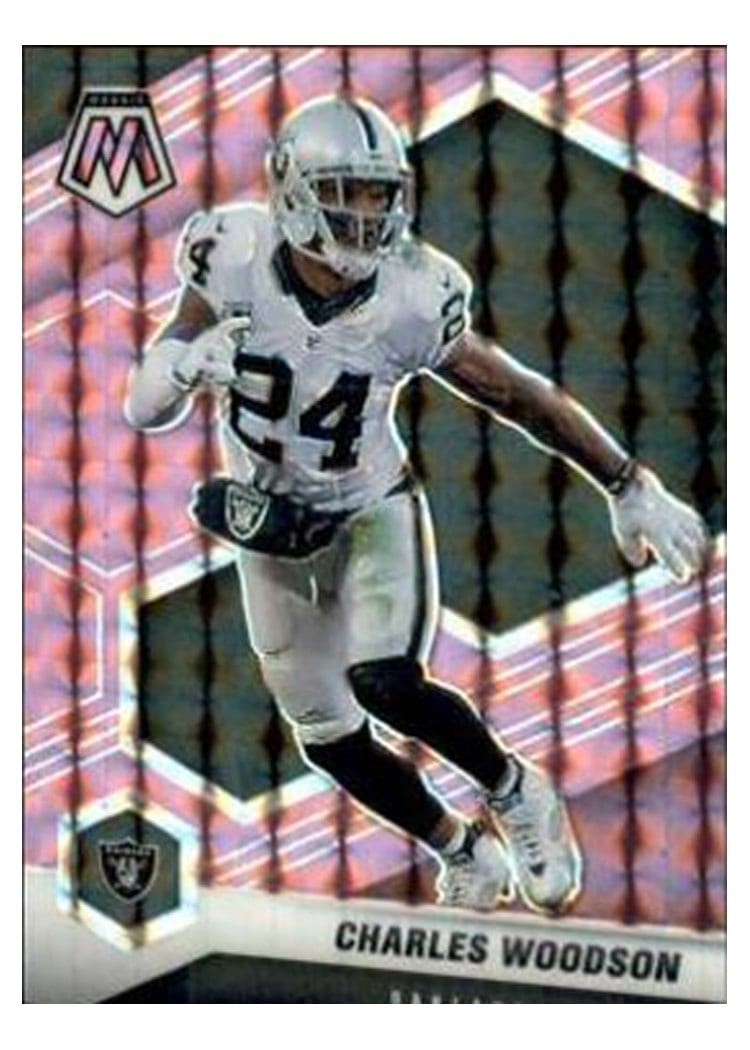 2021 Panini Mosaic Base Set Charles Woodson #106 card