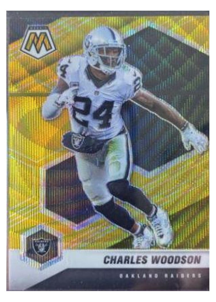 2021 Panini Mosaic Base Set Charles Woodson #106 card