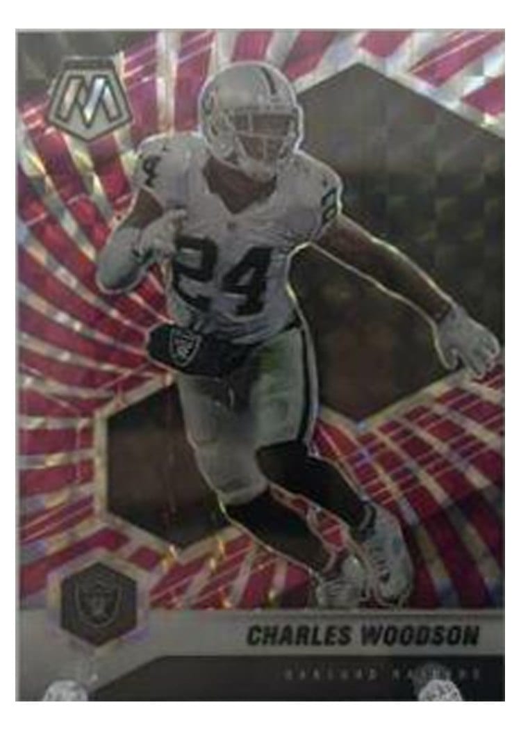 2021 Panini Mosaic Base Set Charles Woodson #106 card