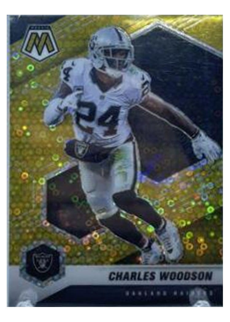 2021 Panini Mosaic Base Set Charles Woodson #106 card