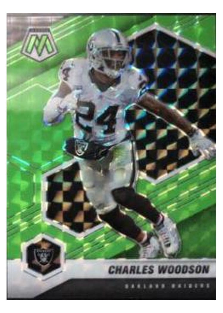 2021 Panini Mosaic Base Set Charles Woodson #106 card