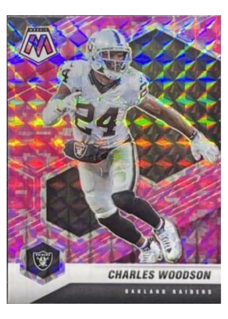 2021 Panini Mosaic Base Set Charles Woodson #106 card