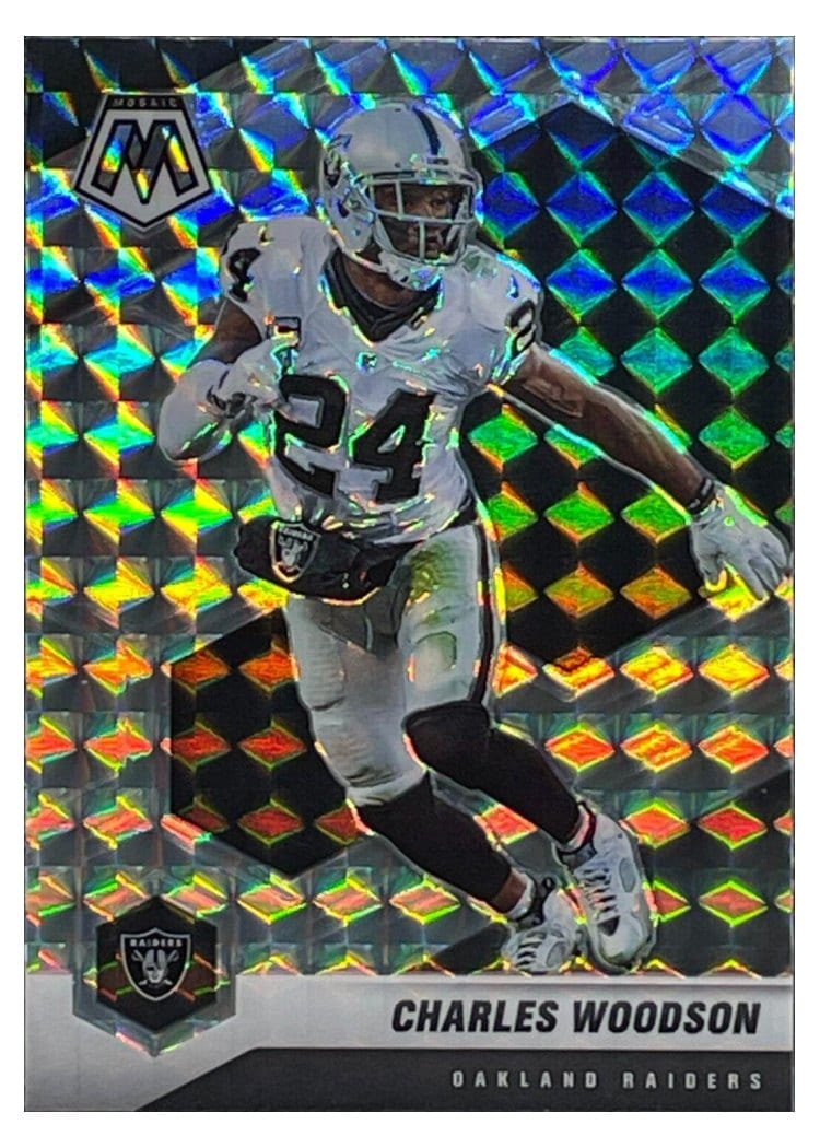 2021 Panini Mosaic Base Set Charles Woodson #106 card