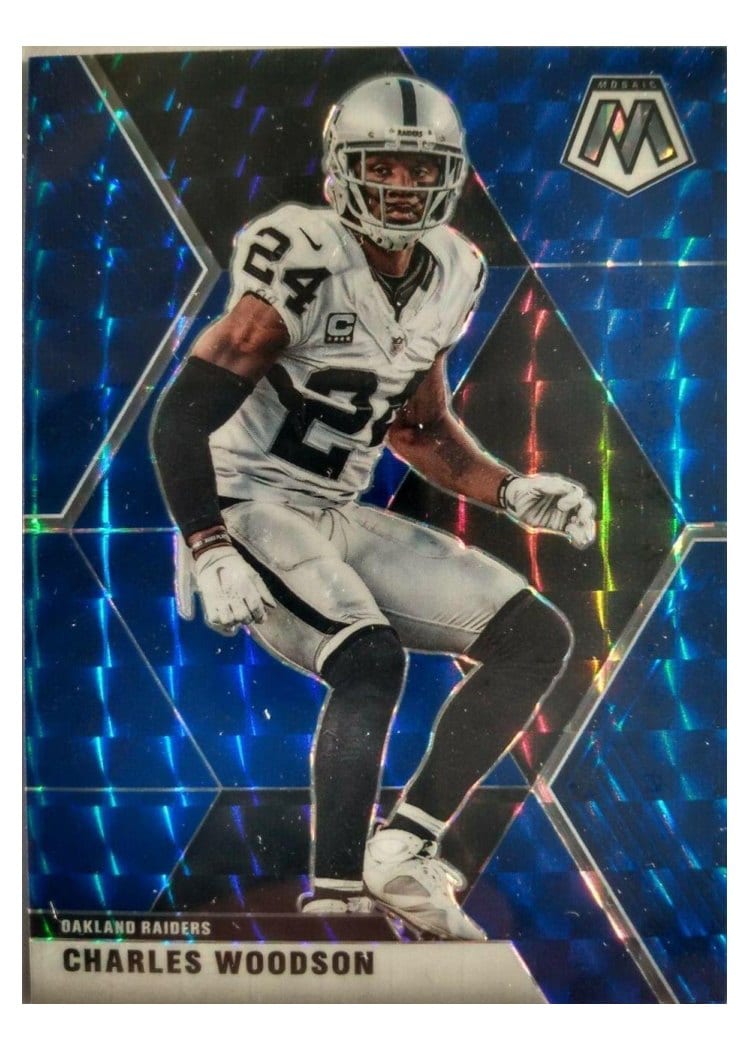 2021 Panini Mosaic Base Set Charles Woodson #106 card