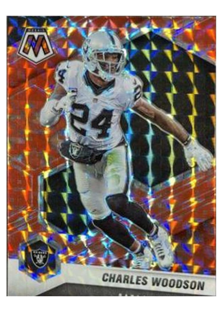 2021 Panini Mosaic Base Set Charles Woodson #106 card