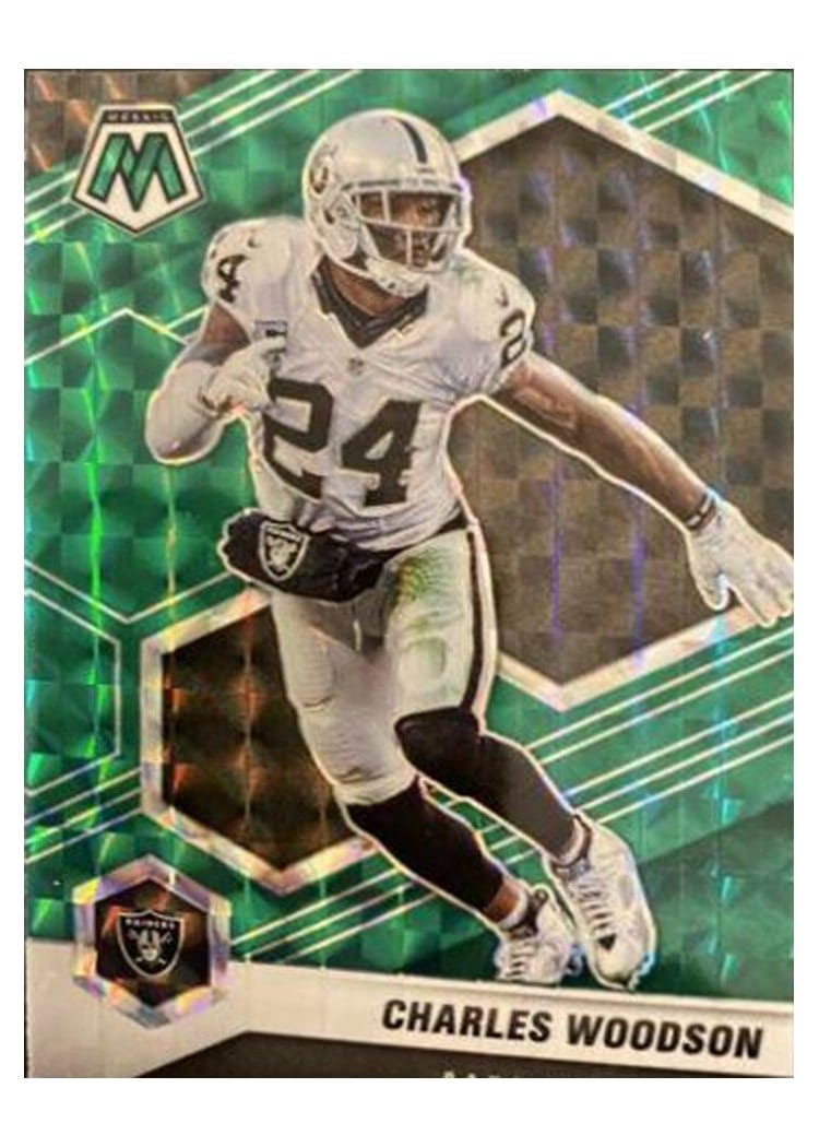 2021 Panini Mosaic Base Set Charles Woodson #106 card