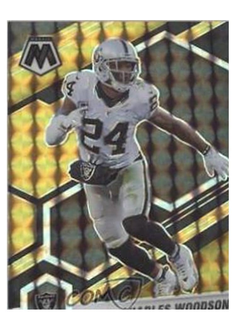 2021 Panini Mosaic Base Set Charles Woodson #106 card