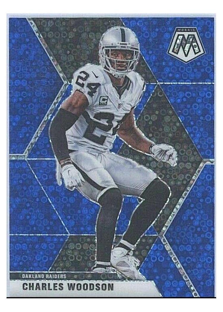 2021 Panini Mosaic Base Set Charles Woodson #106 card