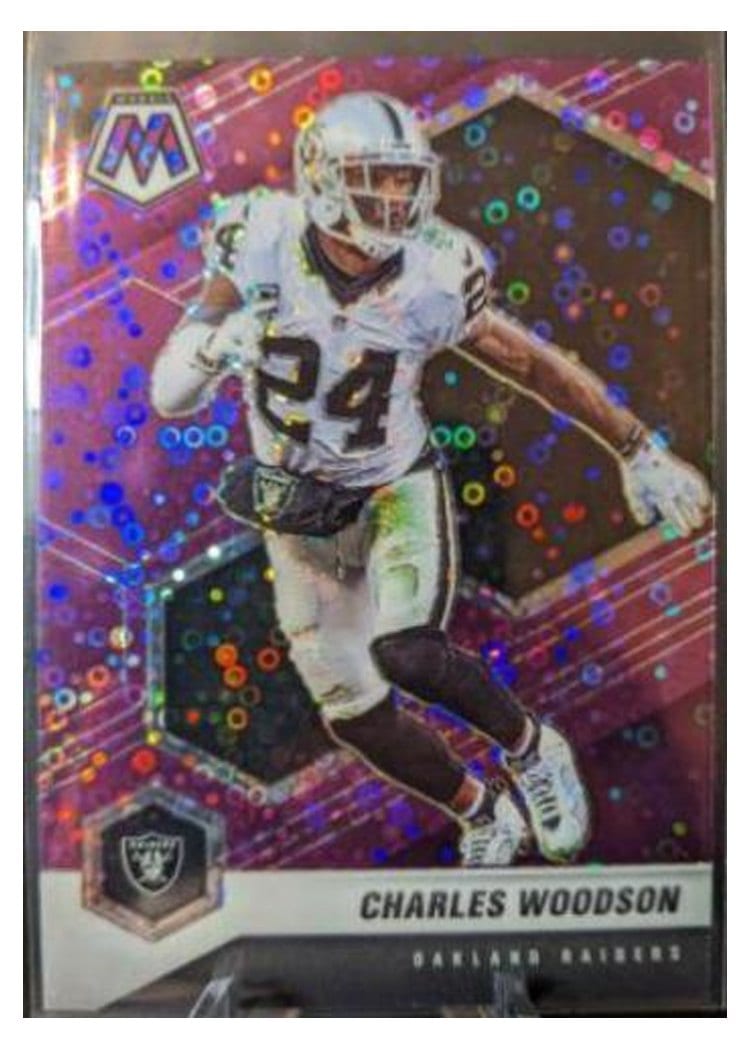 2021 Panini Mosaic Base Set Charles Woodson #106 card