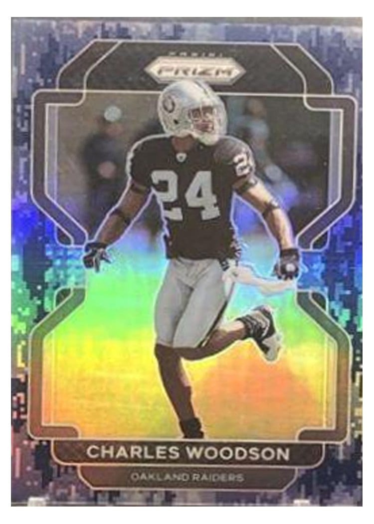 2021 Panini Prizm Base Set Charles Woodson #186 card