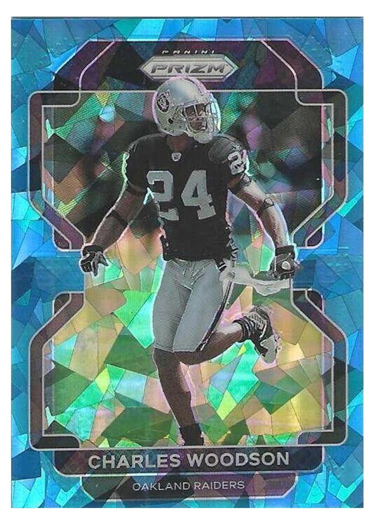 2021 Panini Prizm Base Set Charles Woodson #186 card