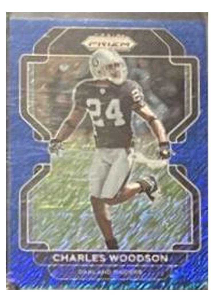 2021 Panini Prizm Base Set Charles Woodson #186 card