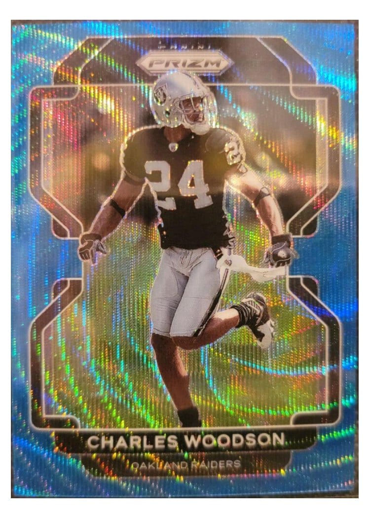 2021 Panini Prizm Base Set Charles Woodson #186 card