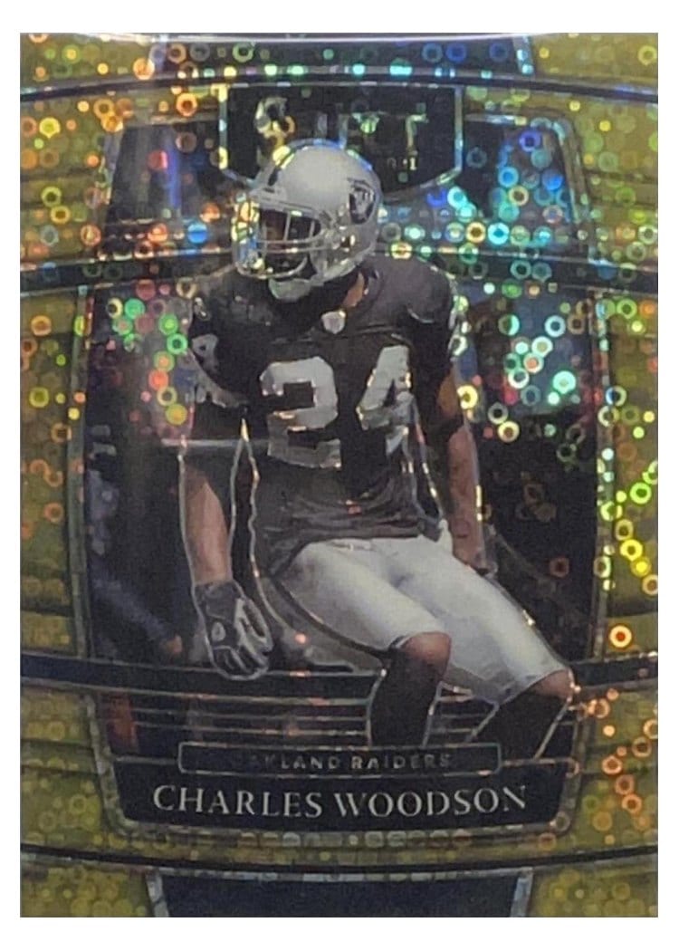 2021 Panini Prizm Base Set Charles Woodson #186 card