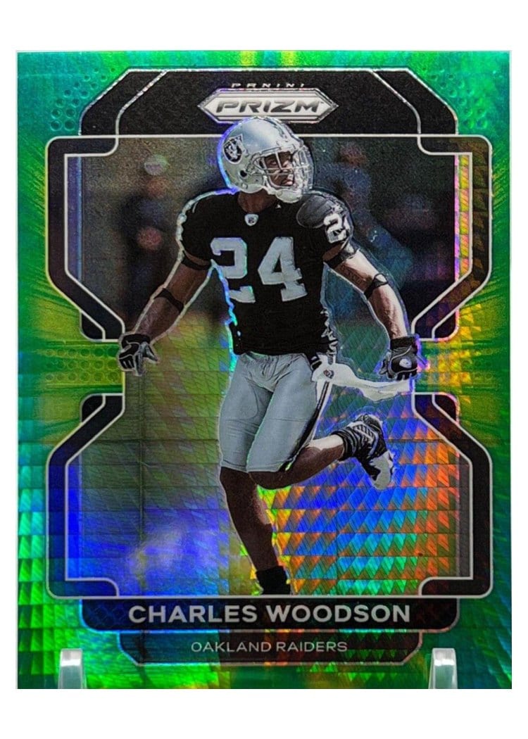 2021 Panini Prizm Base Set Charles Woodson #186 card