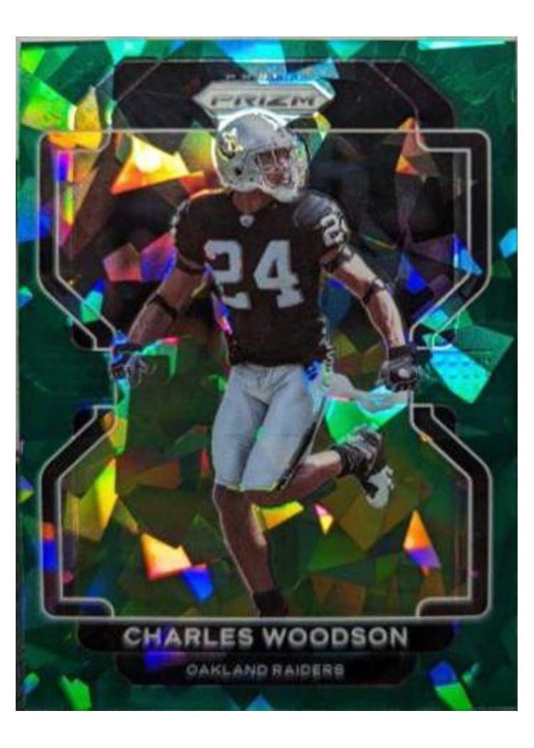 2021 Panini Prizm Base Set Charles Woodson #186 card