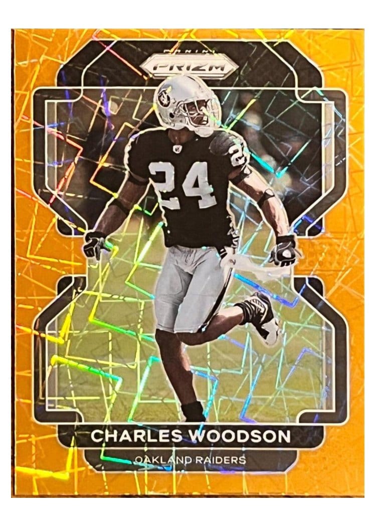 2021 Panini Prizm Base Set Charles Woodson #186 card