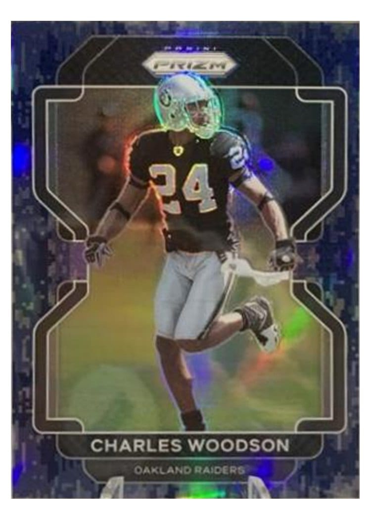 2021 Panini Prizm Base Set Charles Woodson #186 card