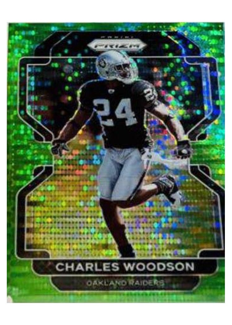 2021 Panini Prizm Base Set Charles Woodson #186 card