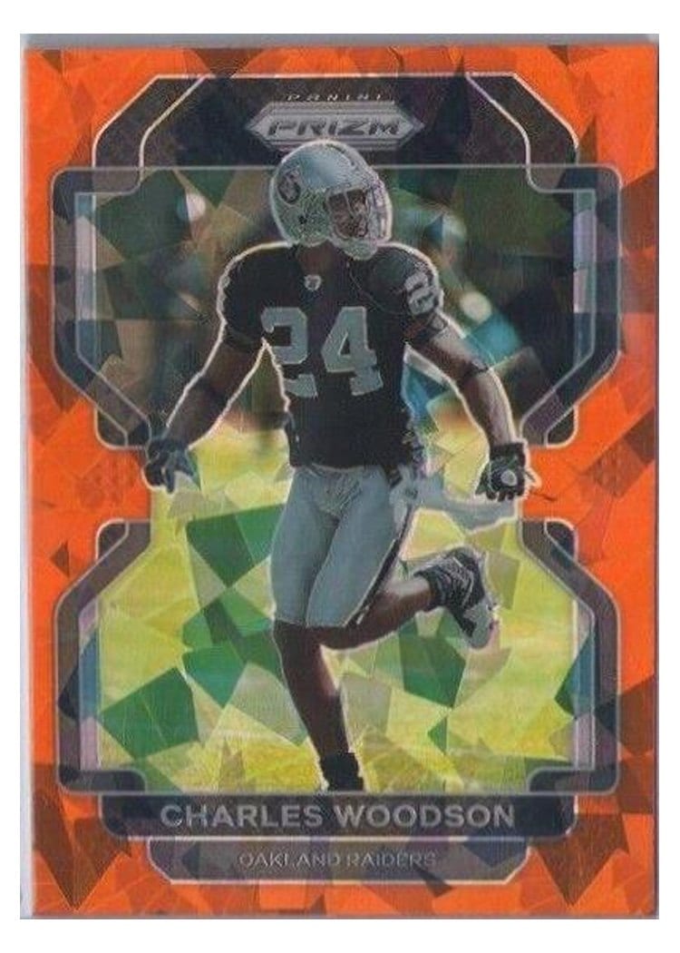 2021 Panini Prizm Base Set Charles Woodson #186 card