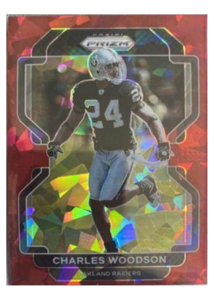 2021 Panini Prizm Base Set Charles Woodson #186 card