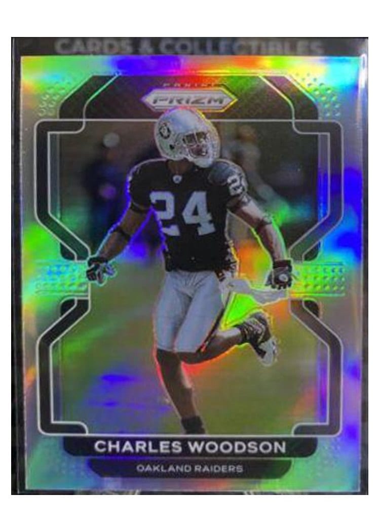 2021 Panini Prizm Base Set Charles Woodson #186 card