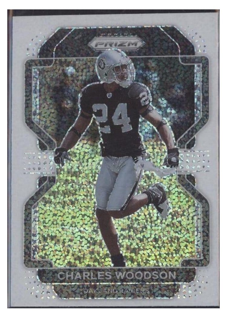 2021 Panini Prizm Base Set Charles Woodson #186 card