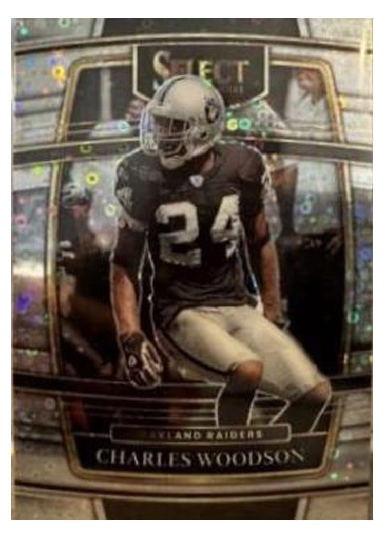 2021 Panini Select Base Set Charles Woodson #40 card