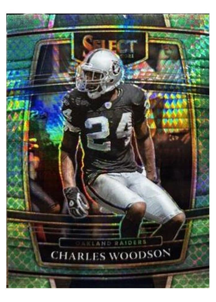 2021 Panini Select Base Set Charles Woodson #40 card