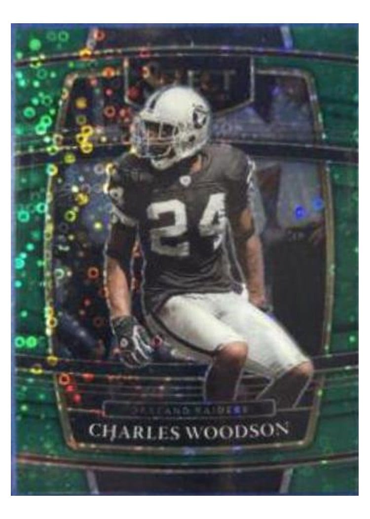 2021 Panini Select Base Set Charles Woodson #40 card