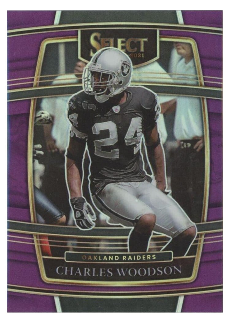 2021 Panini Select Base Set Charles Woodson #40 card