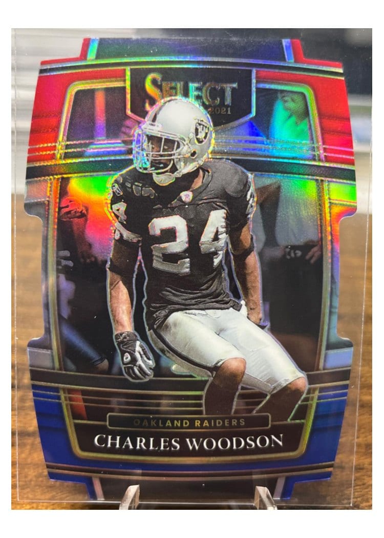 2021 Panini Select Base Set Charles Woodson #40 card