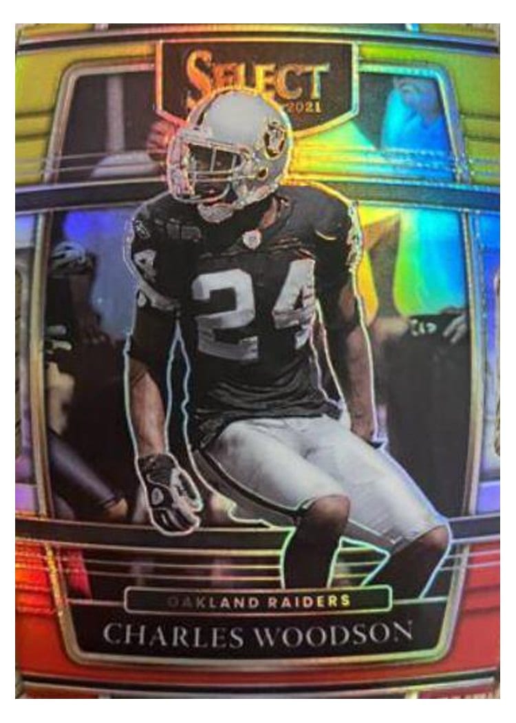 2021 Panini Select Base Set Charles Woodson #40 card