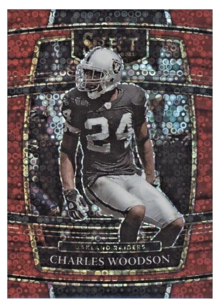 2021 Panini Select Base Set Charles Woodson #40 card